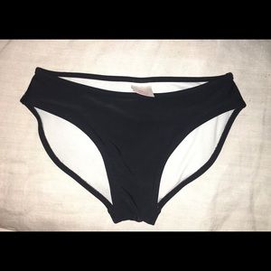 Black bathing suit bottoms
